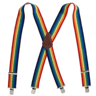 Rainbow Suspenders PNG images