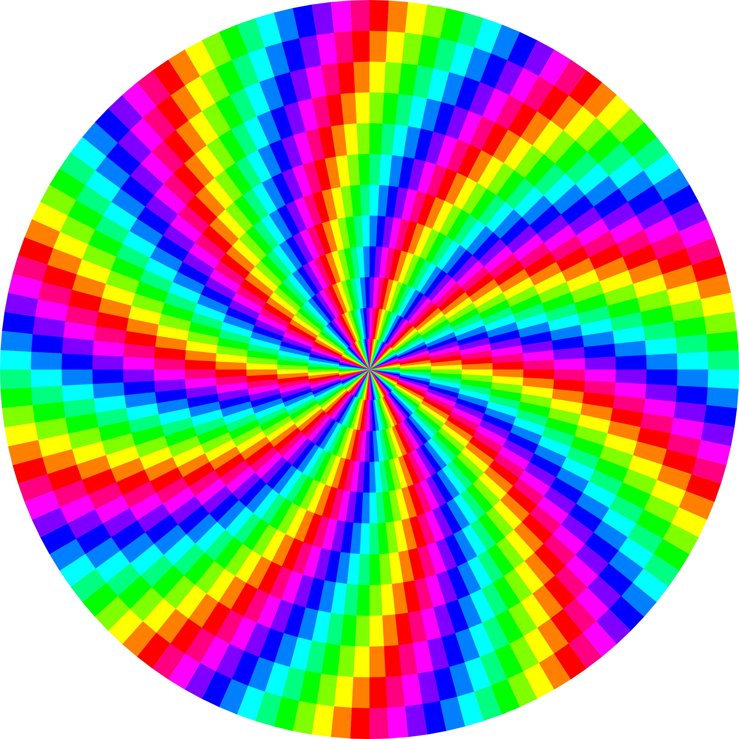 rainbow swirl 120gon SVG Clip arts