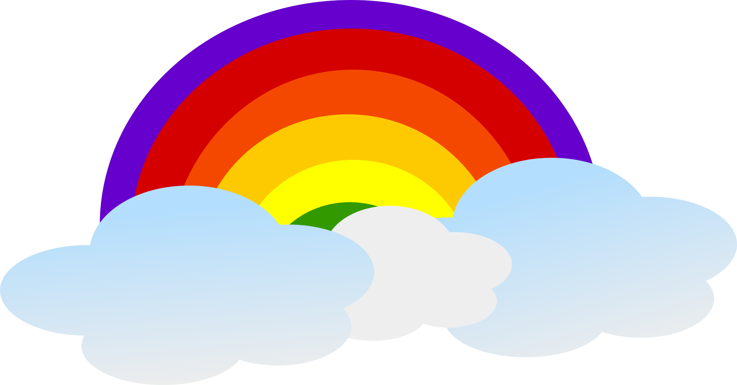 Rainbow SVG Clip arts