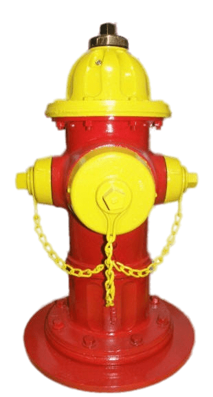 Red and Yellow Fire Hydrant PNG images