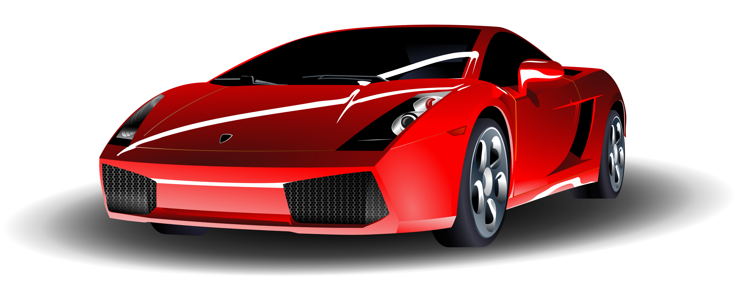 red sports car PNG icon