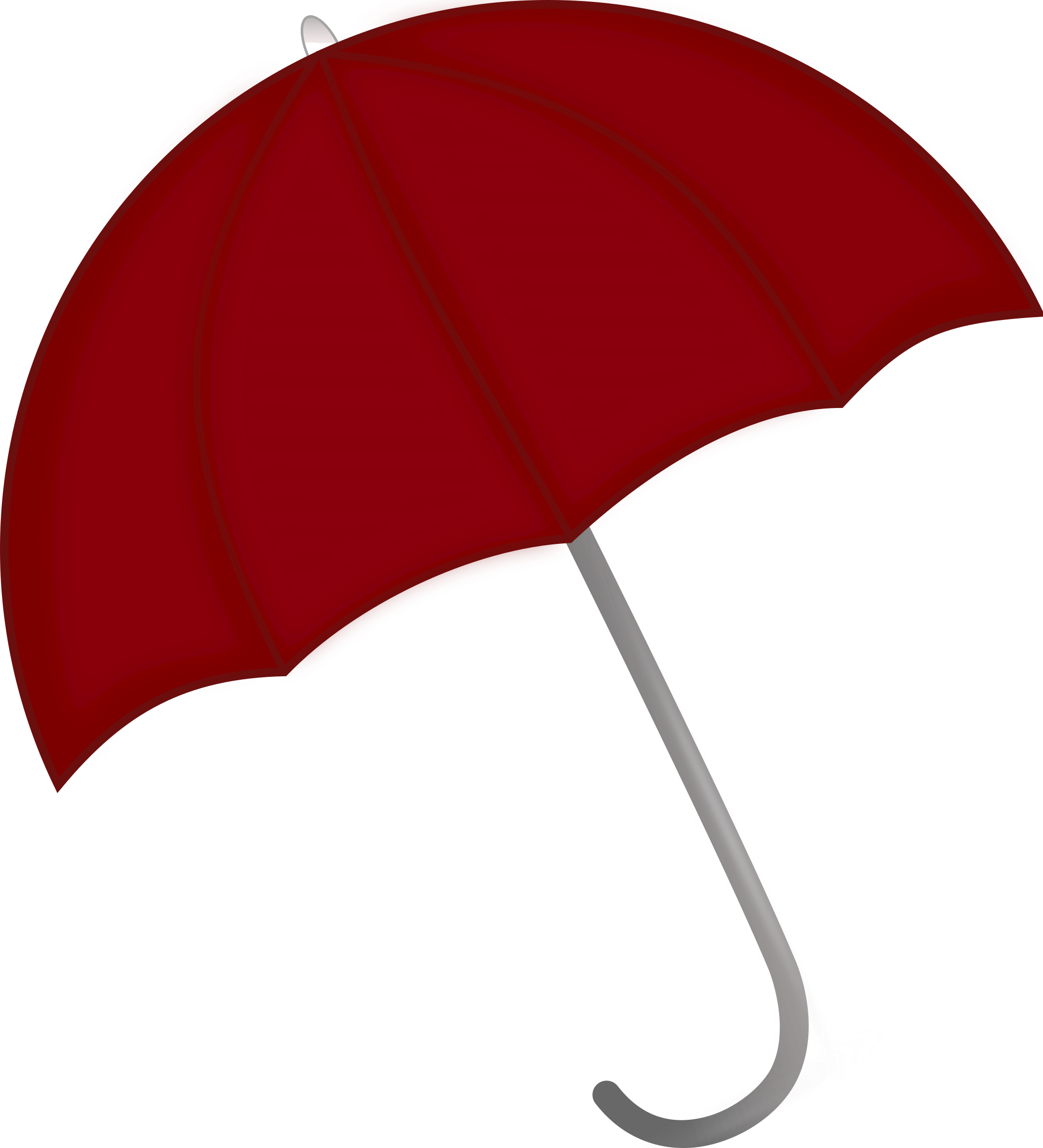 Red Umbrella PNG icon