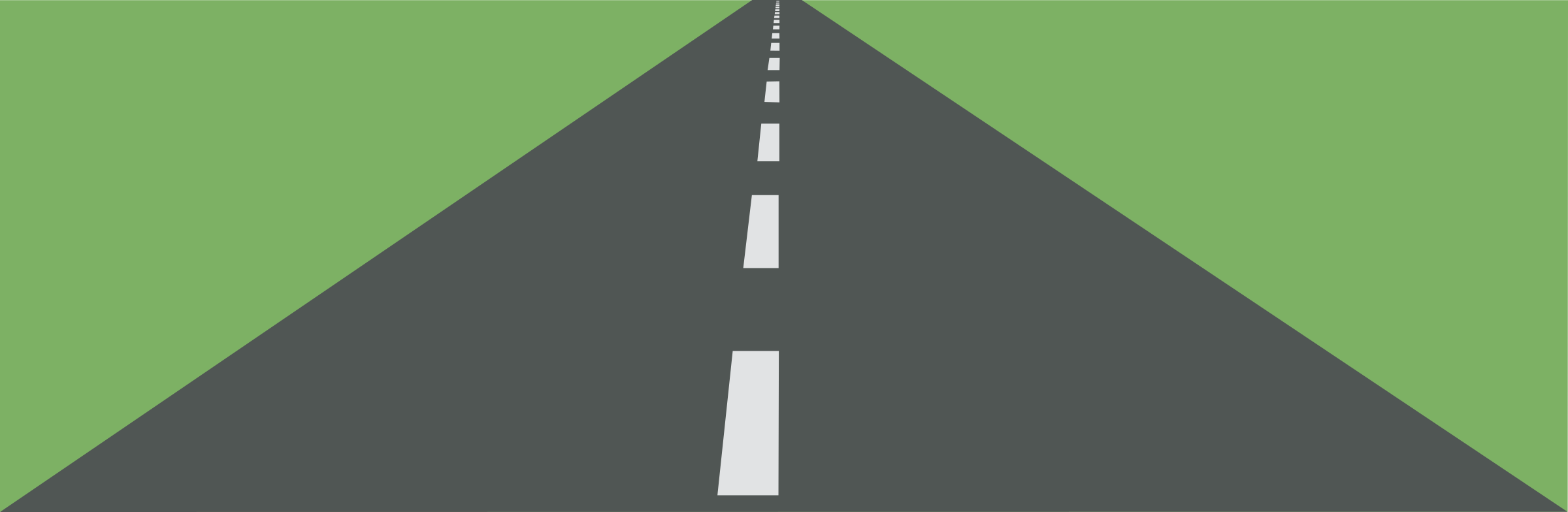 Road with landscape PNG icon