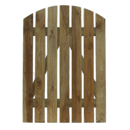 Round Top Garden Gate PNG images