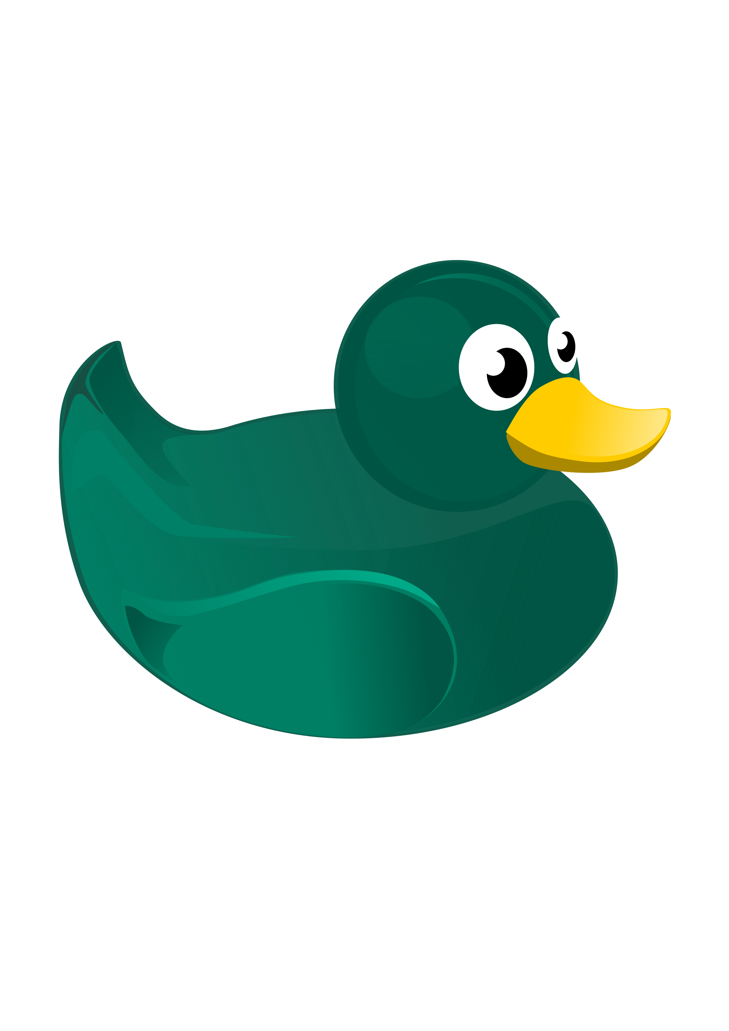 Rubber Duck SVG Clip arts