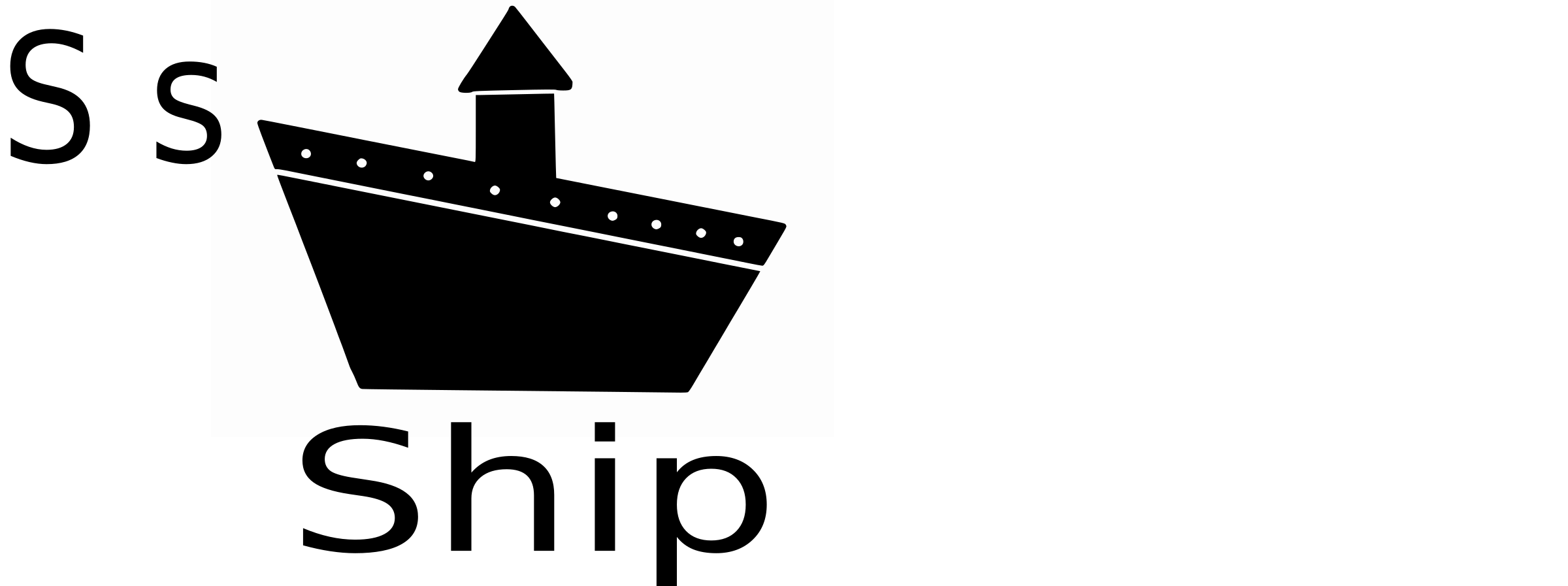 S for Ship SVG Clip arts