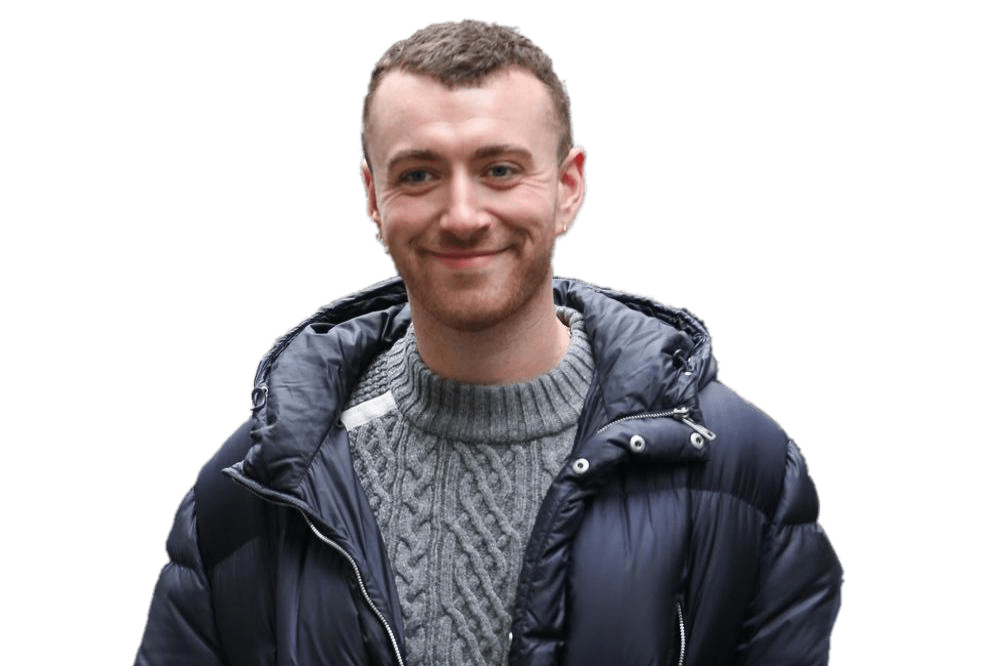 Sam Smith Winter Coat PNG images
