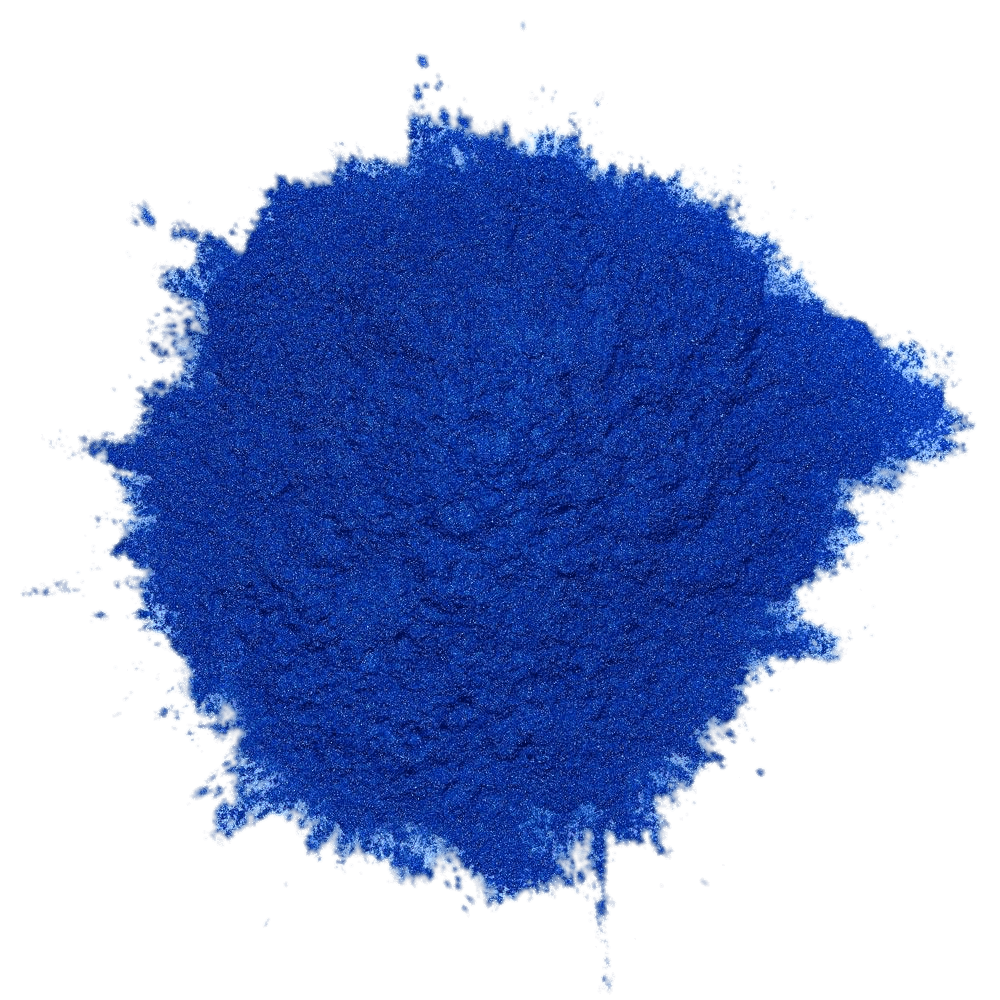 Sapphire Blue Mettalic Powder PNG images