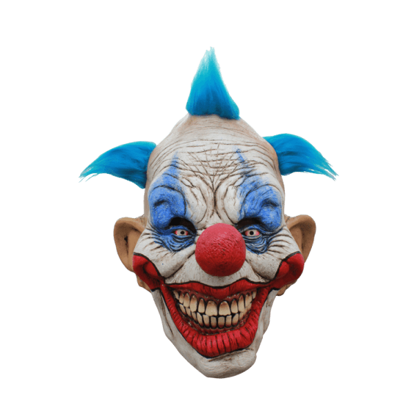 Scary Clown Mask Halloween SVG Clip arts