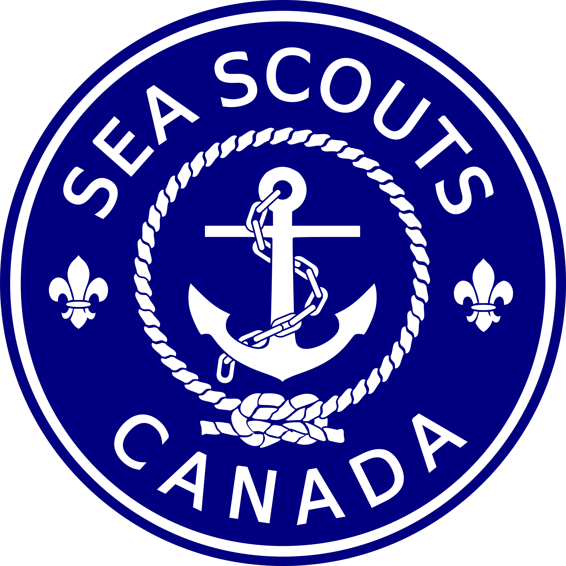 Sea Scouts Canada SVG Clip arts