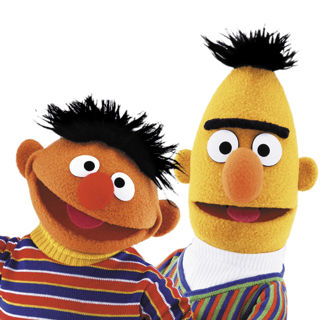 Sesame Street Bert and Ernie Heads PNG images