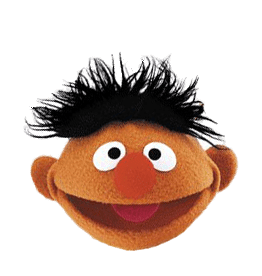 Sesame Street Ernie Head PNG images
