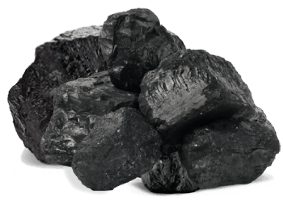 Set Of Coal Stones Clip arts