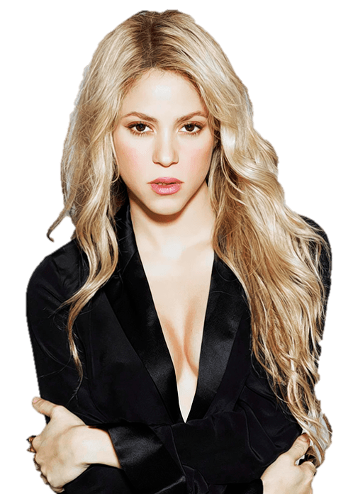 Shakira Close Up SVG Clip arts