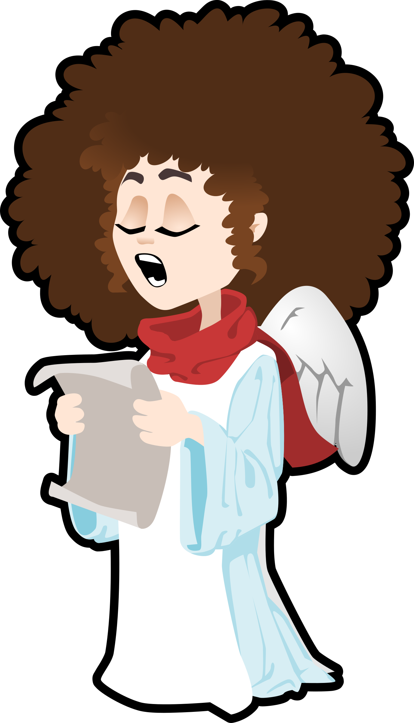 singing angel PNG icon