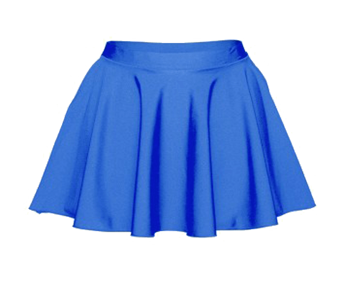 Skirt Blue PNG images