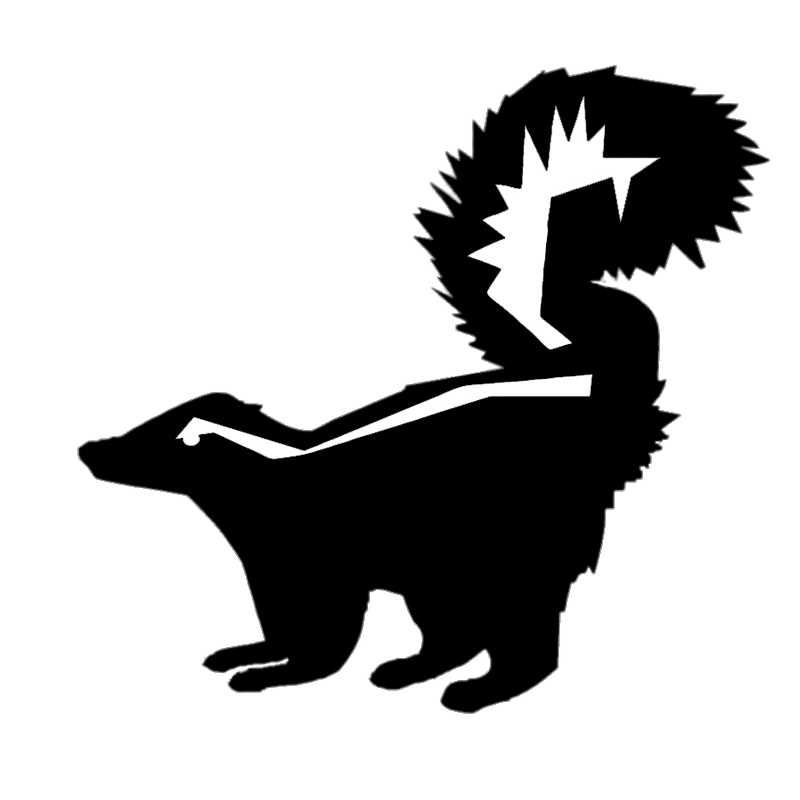 Skunk Silhouette PNG icon