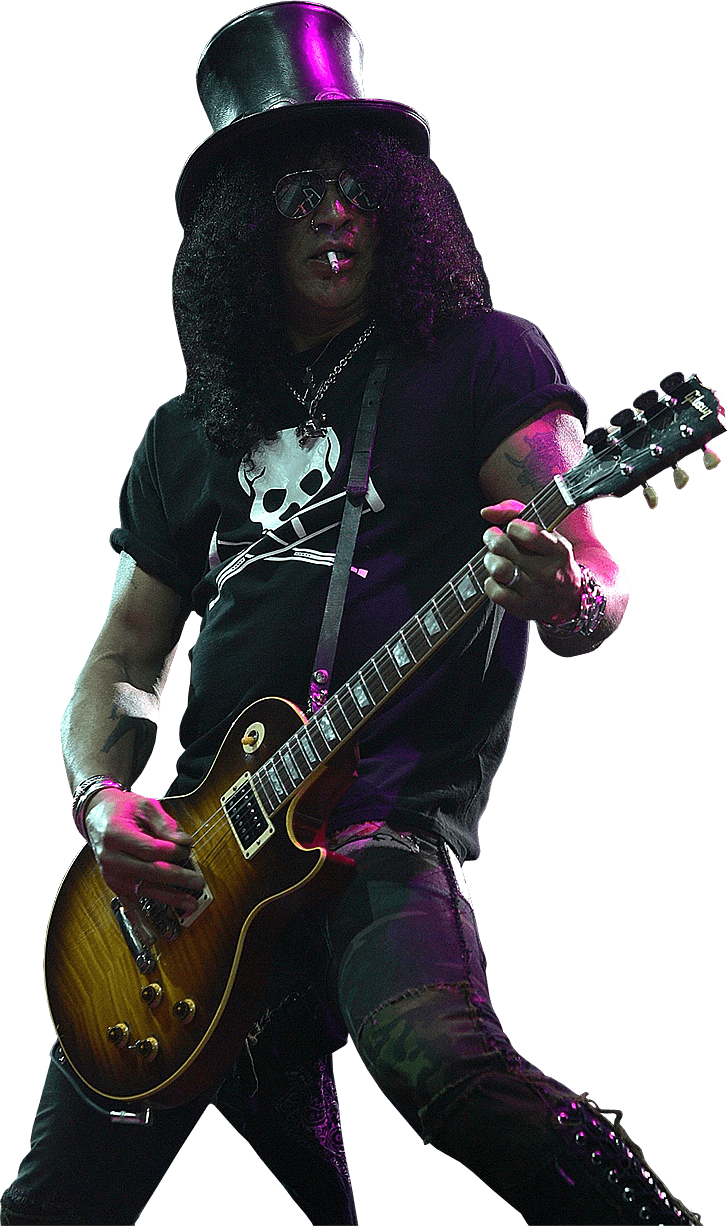 Slash Guns N Roses SVG file