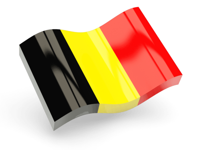 Small Wave Belgium Flag SVG Clip arts