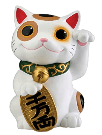 Smiling Fortune Cat PNG images