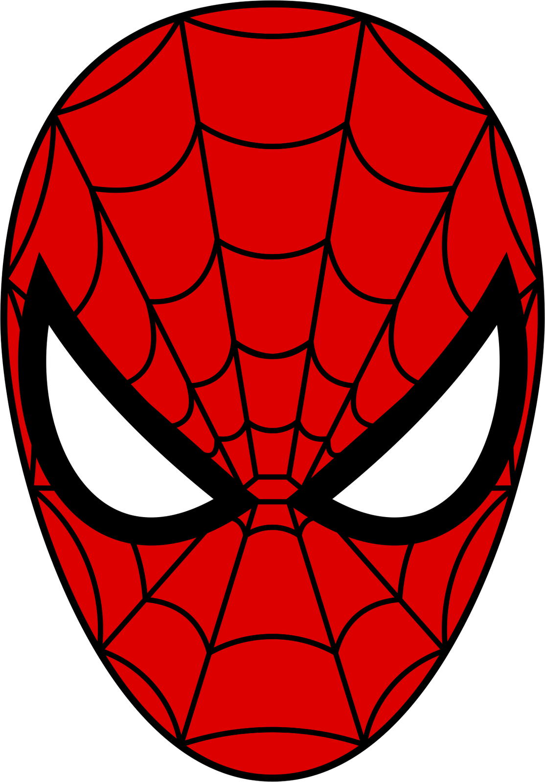 Spiderman Mask Clip arts