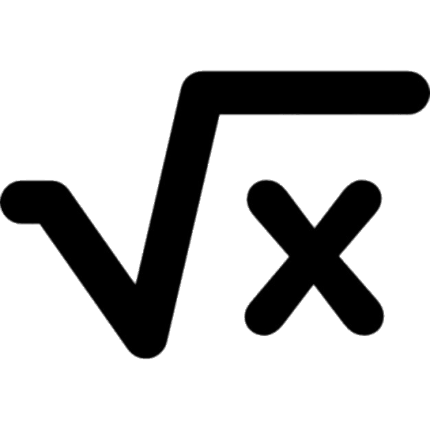 Square Root Of X SVG Clip arts