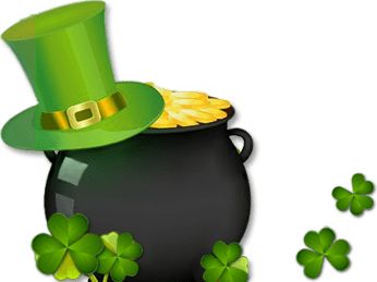 St Patrick's Day Pot Of Gold and Hat PNG icon