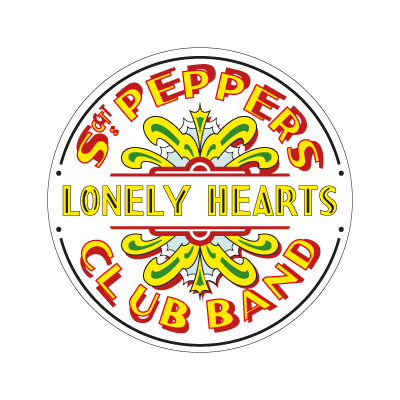 St Peppers Lonely Hearts Club Band Logo SVG Clip arts