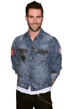 Standing Jeans Adam Levine PNG icon