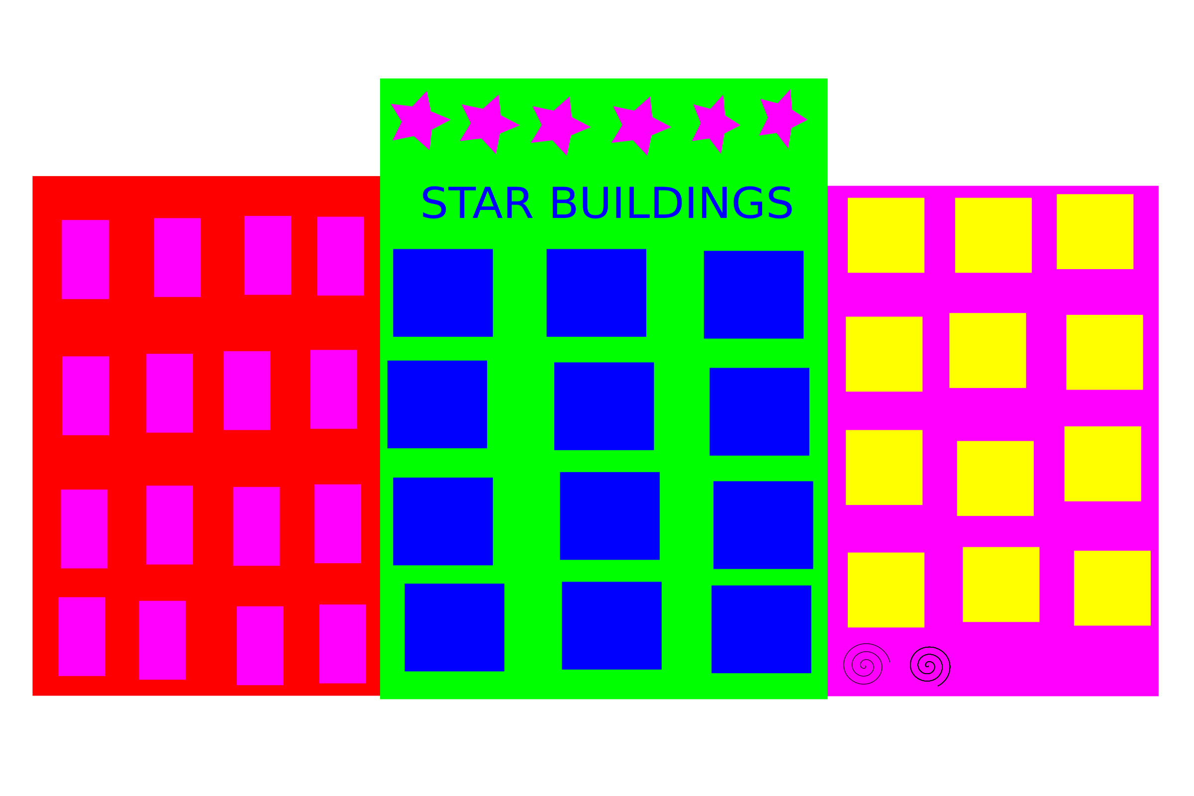 star buildings PNG icon