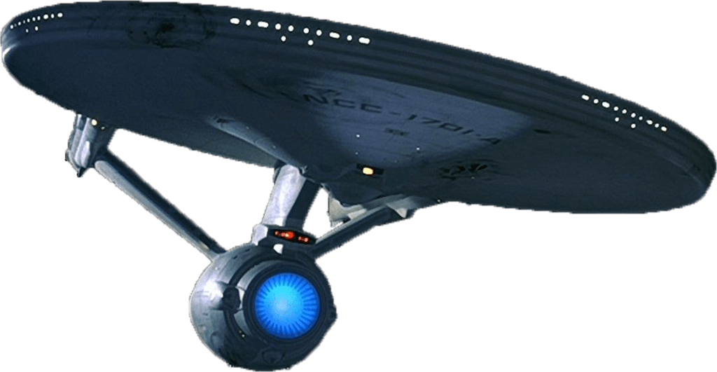 Starship Enterprise Bottom PNG icon