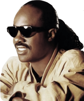 Stevie Wonder Side View PNG icon