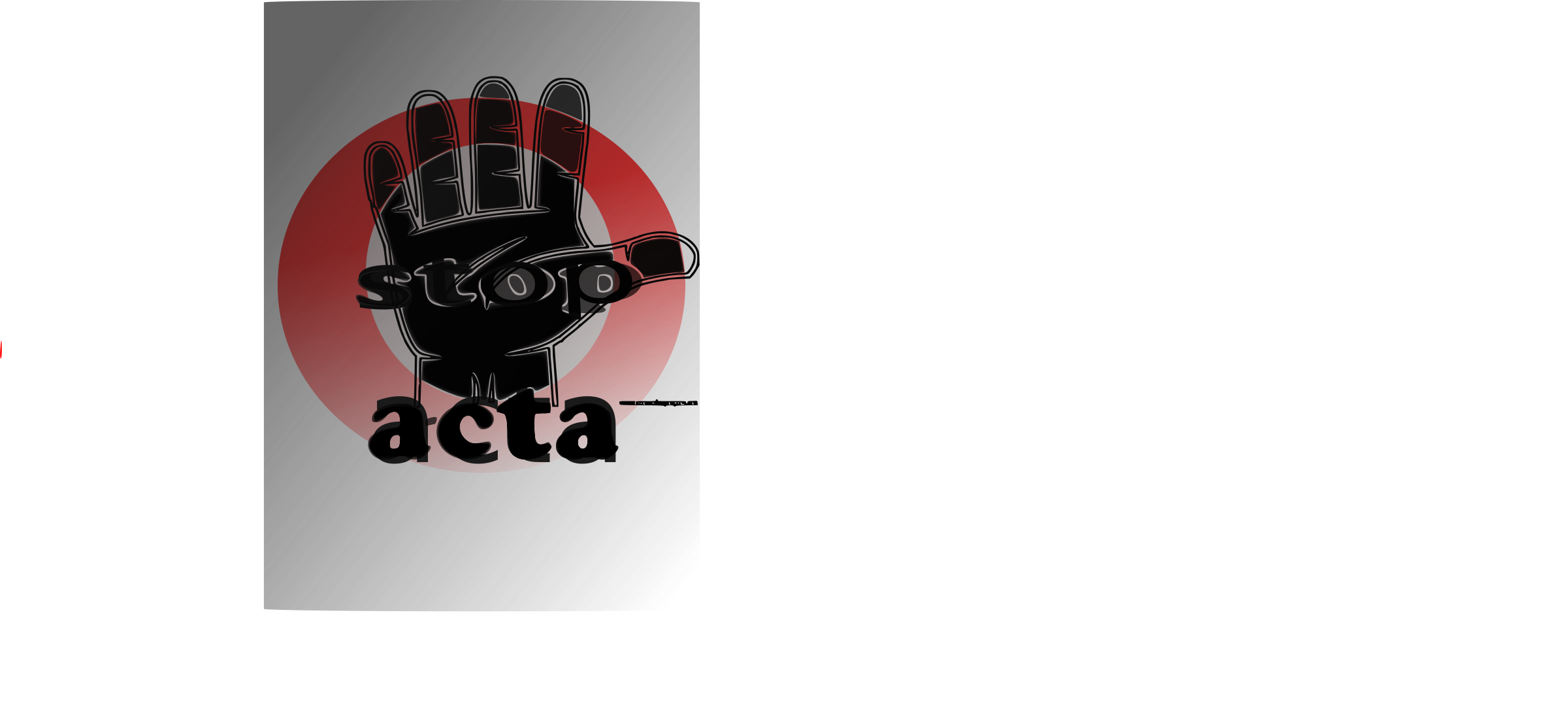 STOP ACTA PNG icon