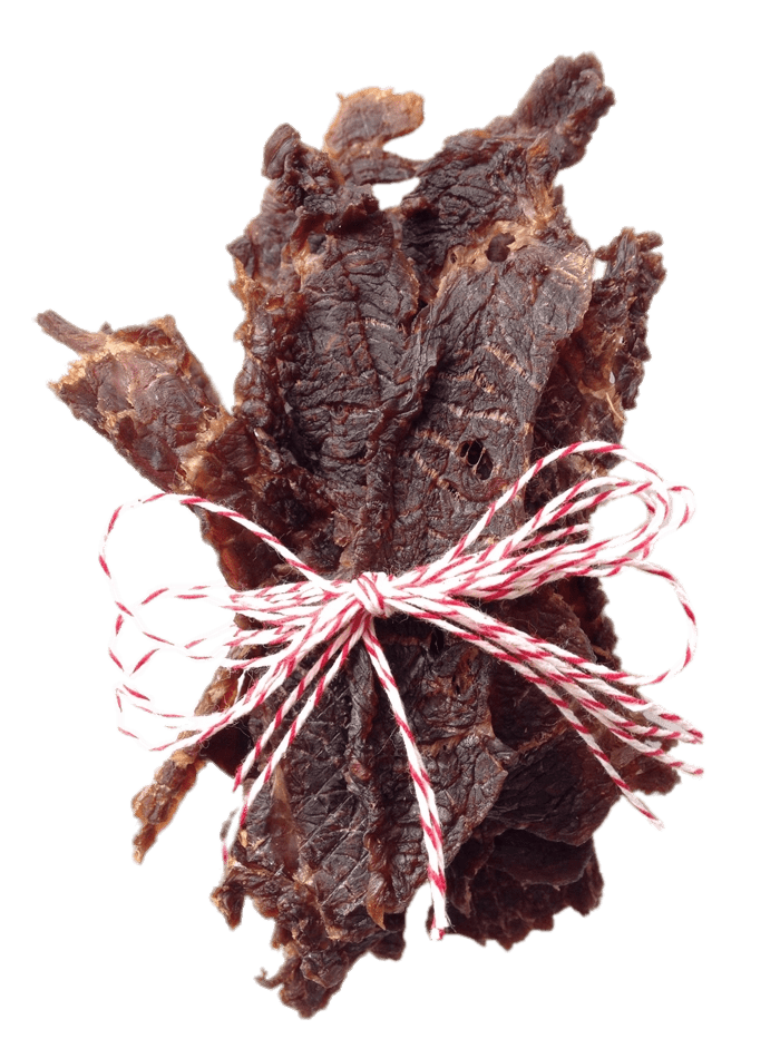 Strips Of Beef Jerky Tied Together SVG file