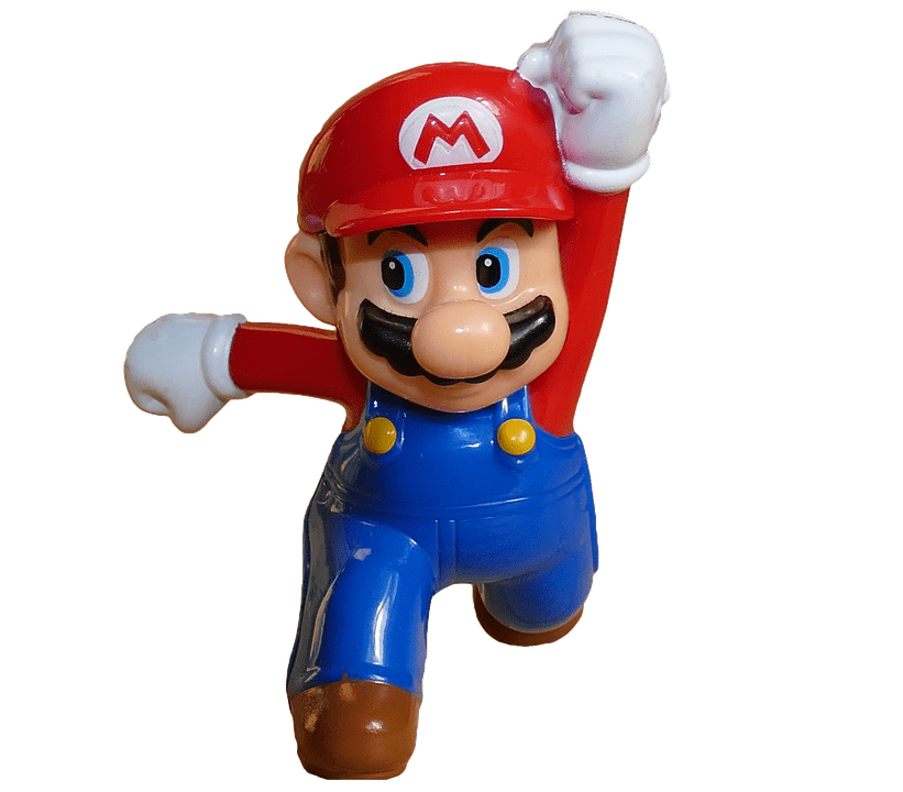 Super Mario Figure PNG images