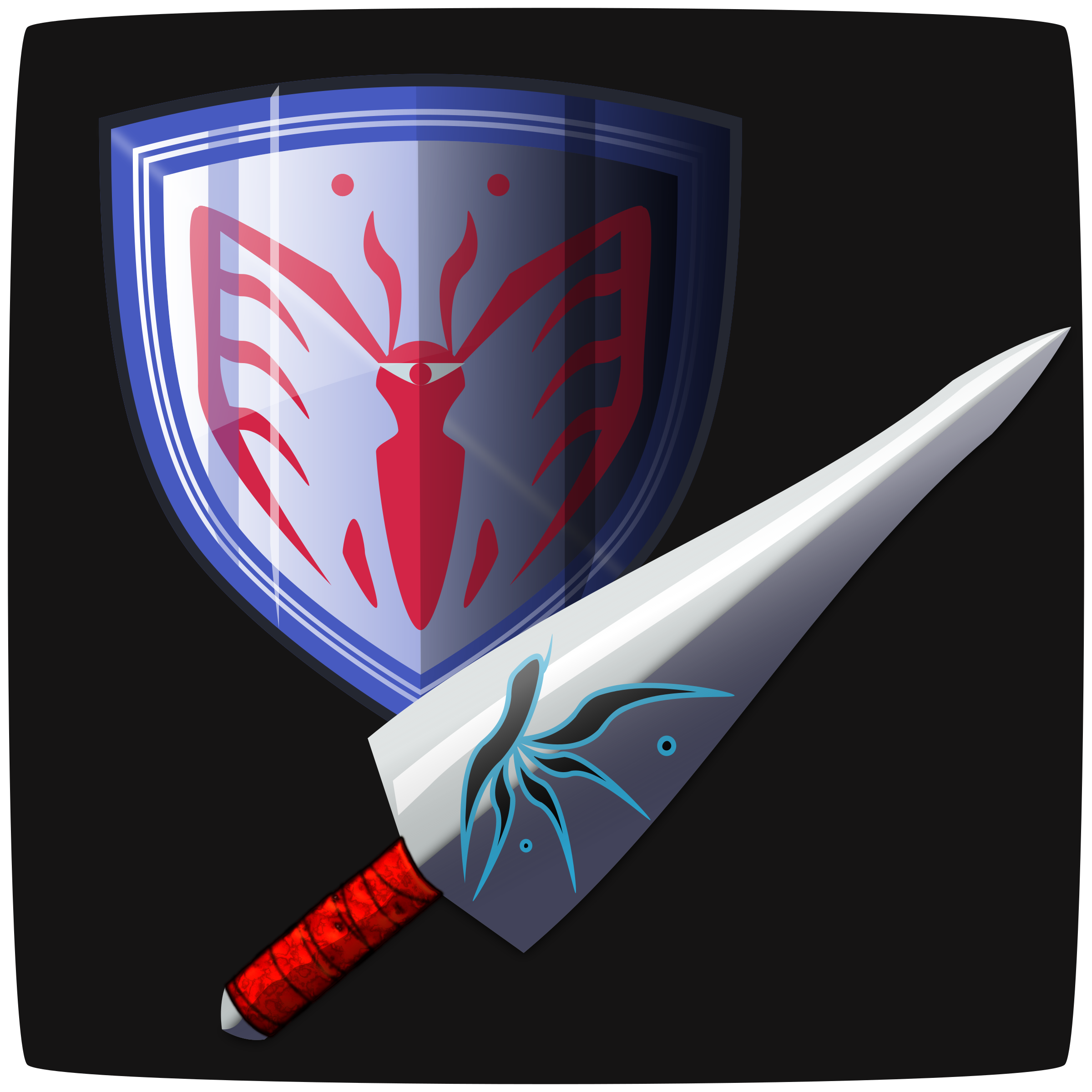 sword&shield SVG Clip arts