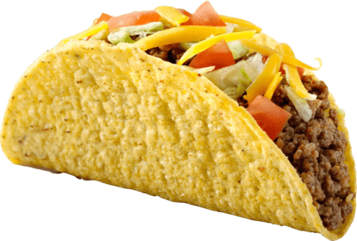 Tacos With Meat and Cheese Clip arts