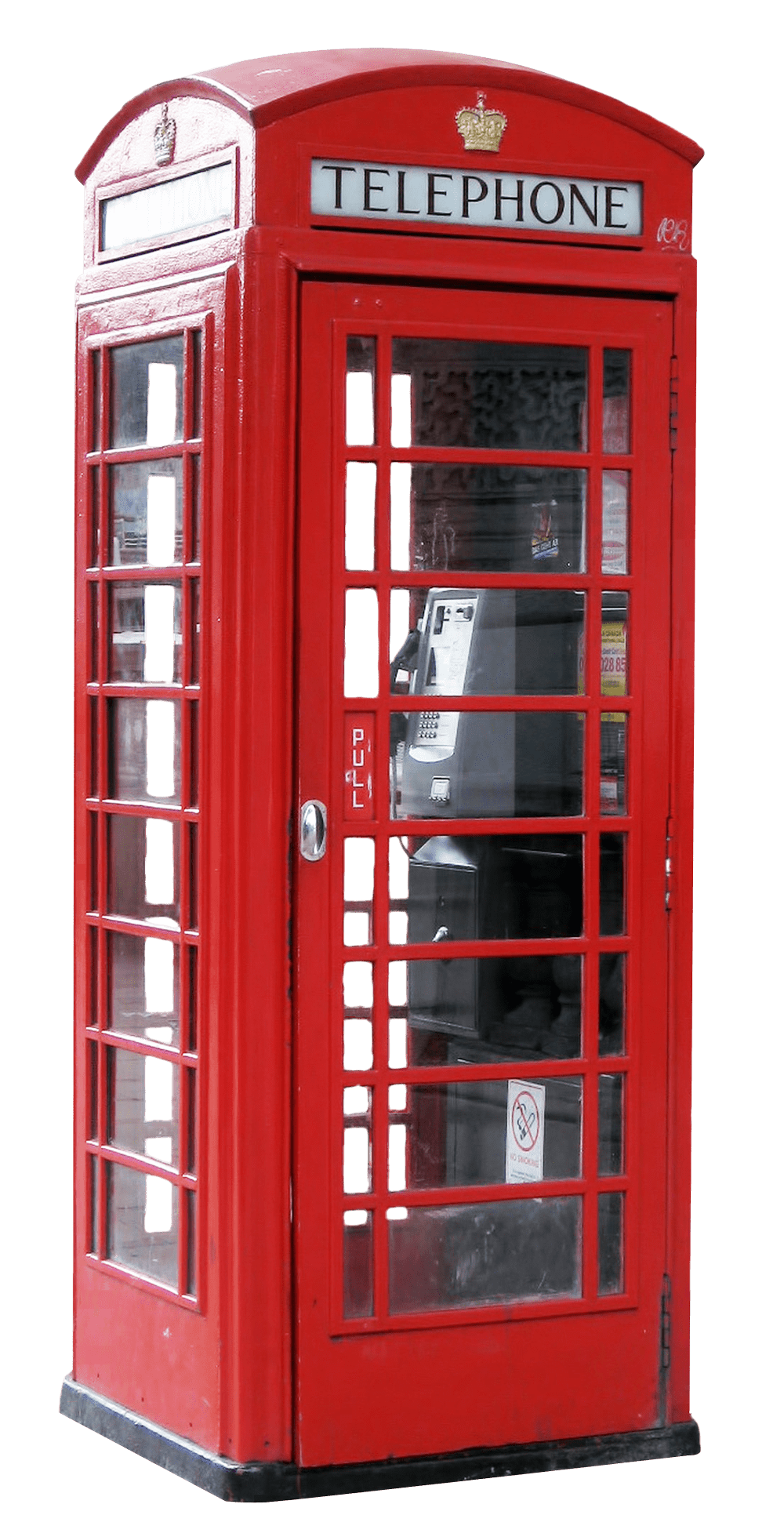 Telephone Booth Side View Clip arts