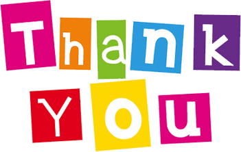 Thank You Colours PNG images