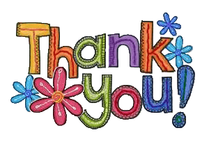Thank You Flowers PNG images