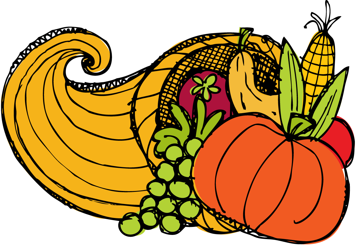 Thanksgiving Cornucopia Drawing PNG images