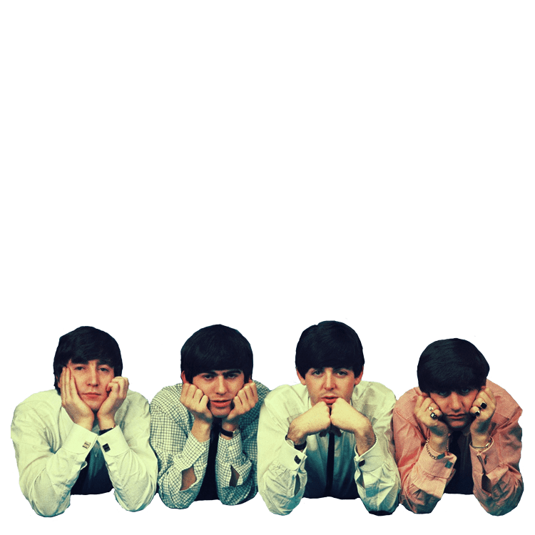 The Beatles In Line PNG icon