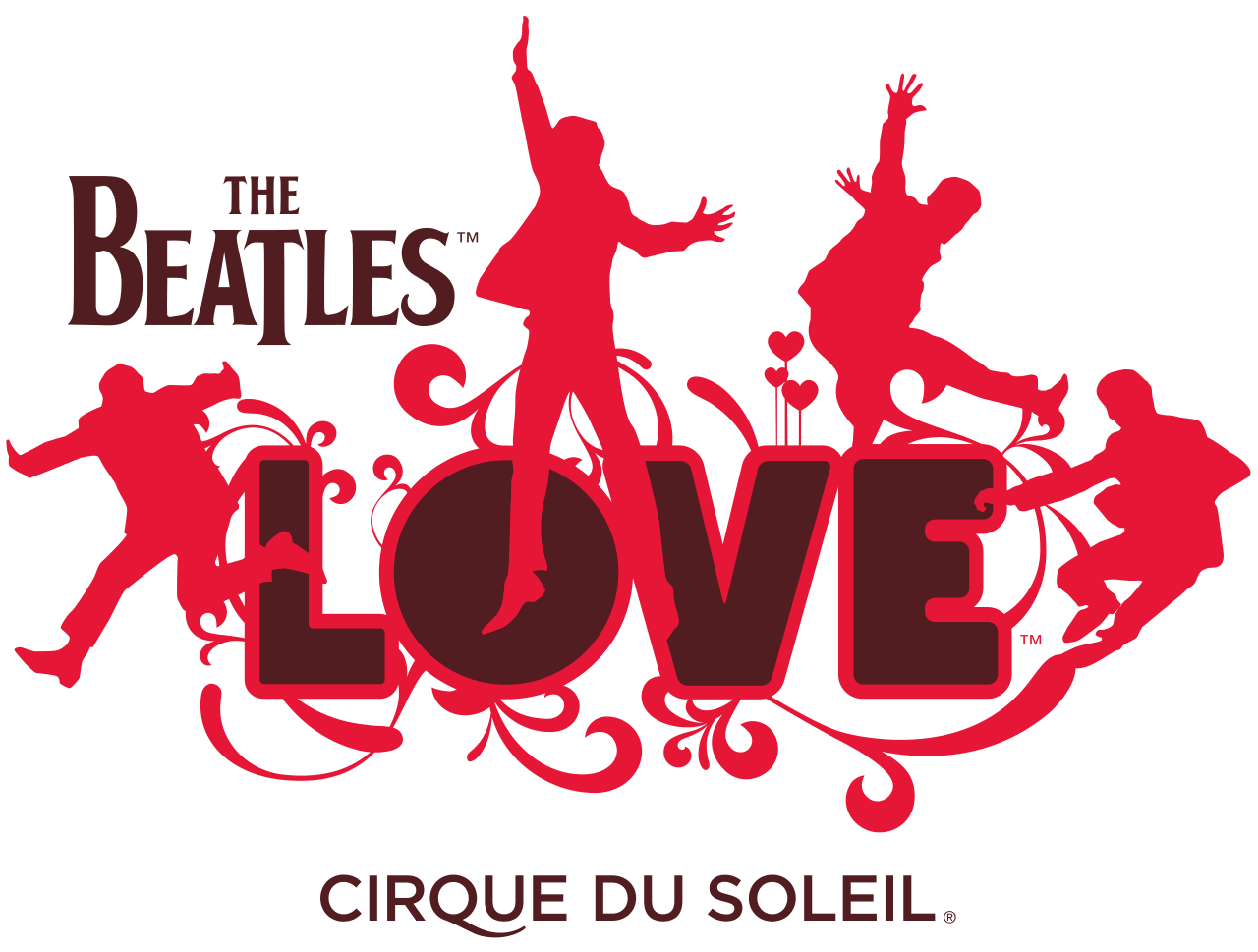 The Beatles Love Logo PNG images