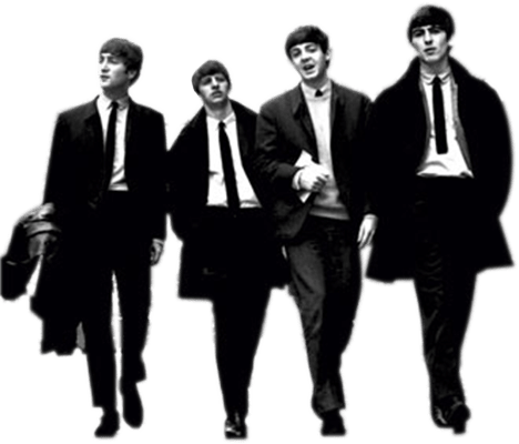 The Beatles Walking PNG images