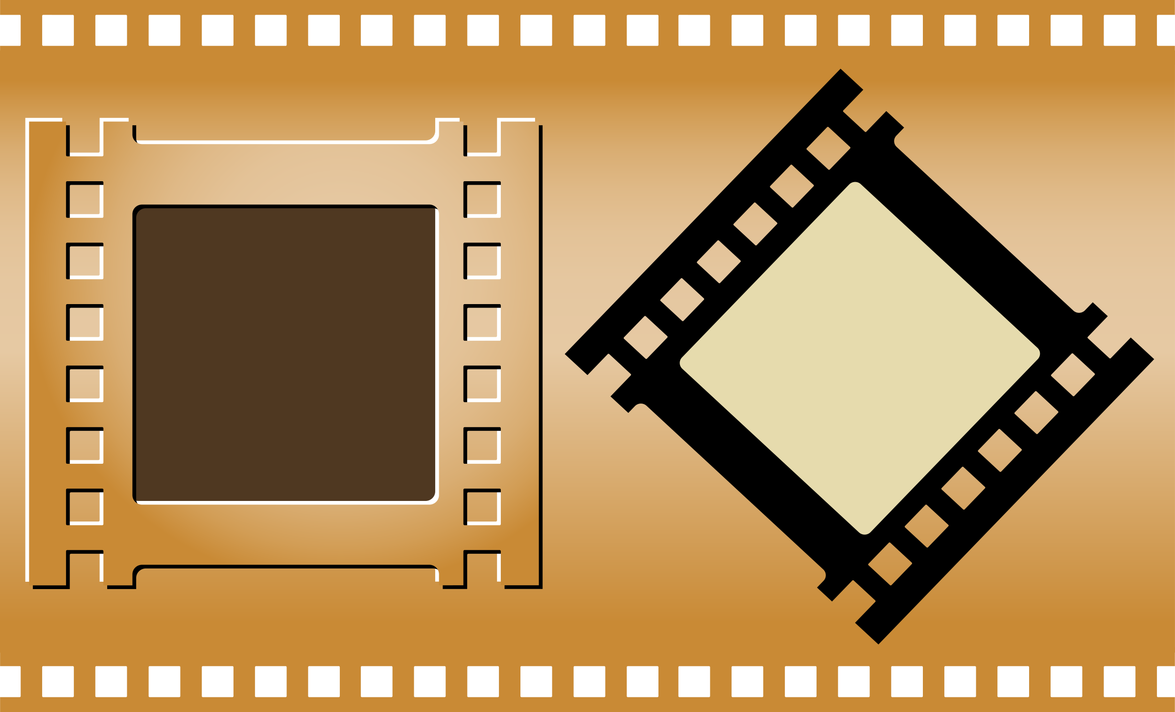 Three Film Strips - Poster Frame PNG icon