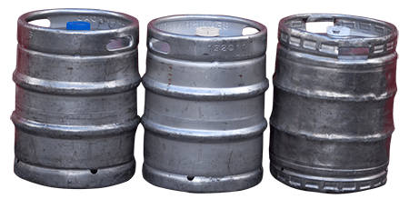 Three Scottsdale Beer Kegs SVG Clip arts