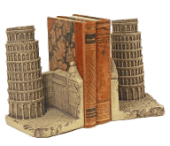 Tower Of Pisa Bookends PNG images