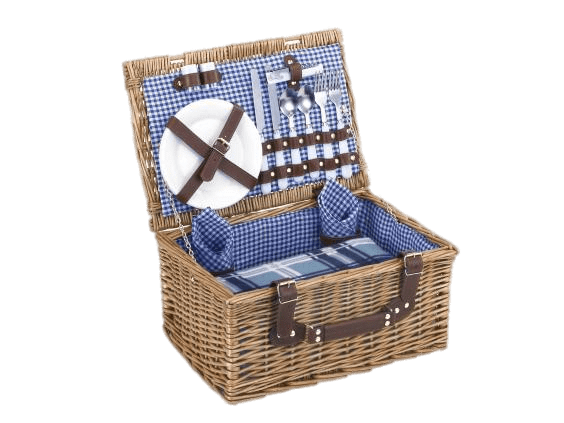 Traditional Picnic Basket PNG images