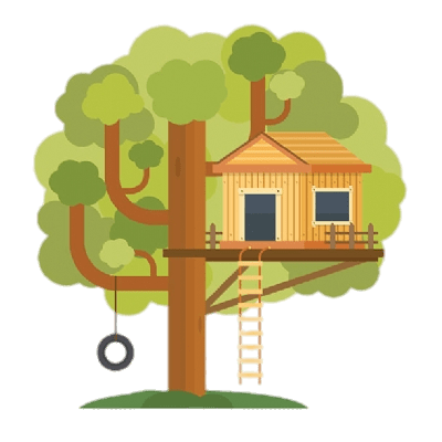 Treehouse In Large Tree PNG icon