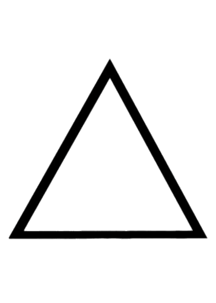Triangle PNG icon